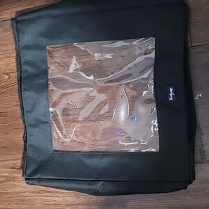 Black Clear Window Tote Thirty One Lid